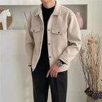 The Old Money Velvet Shacket (Off-White)