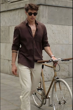 Old Money Shirt Brown