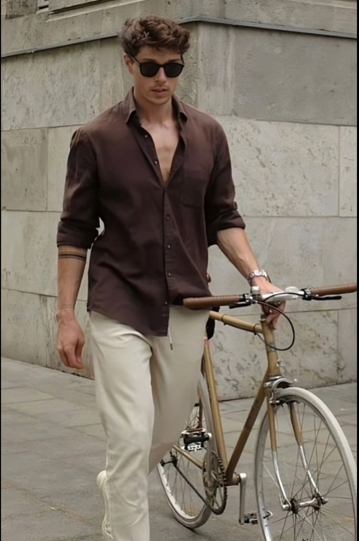 Old Money Shirt Brown