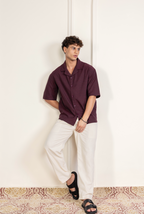 Old Money Cuban Combo (Maroon & Beige)