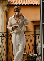 Old Money Linen Combo (cream & White)