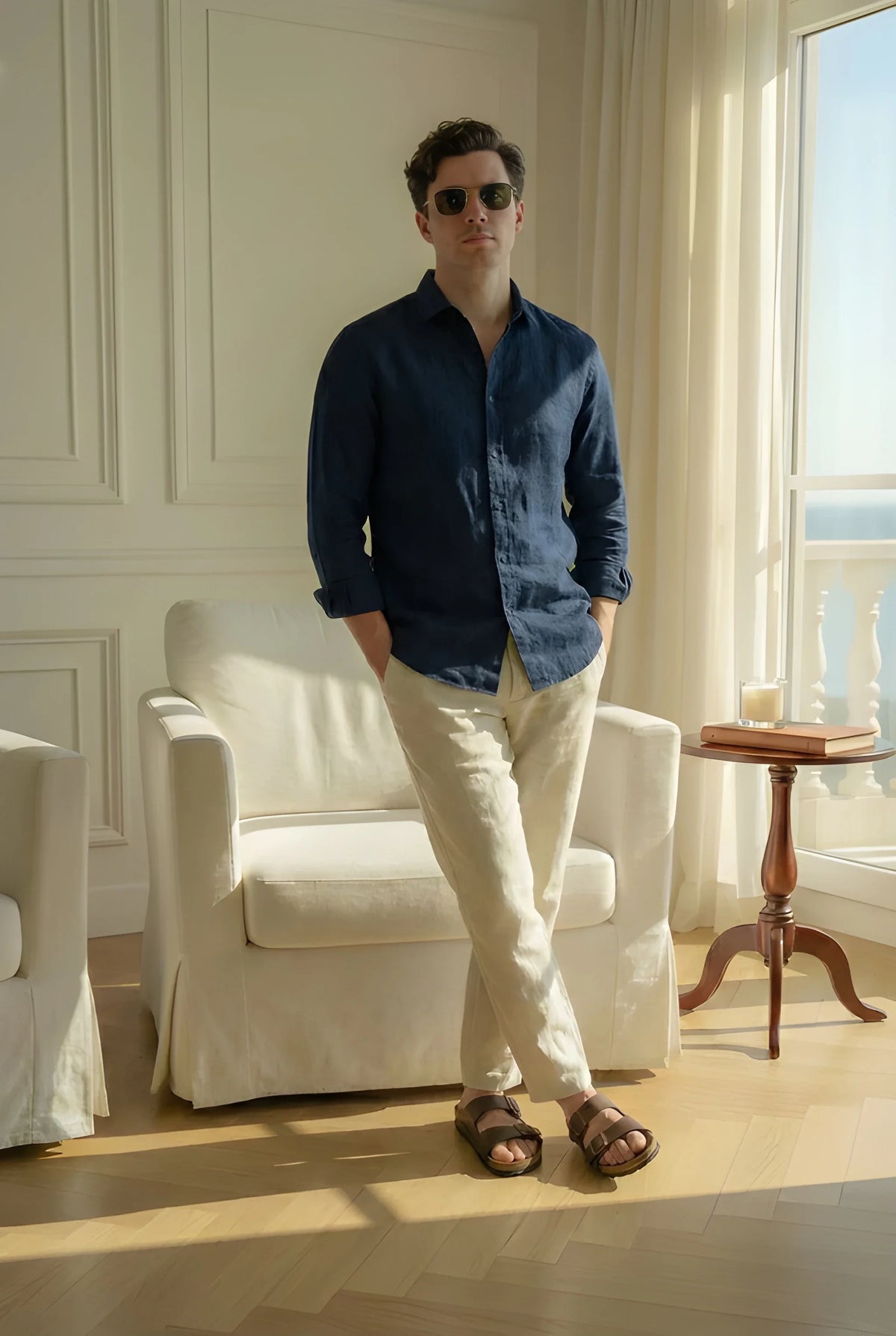 Old Money Classic Combo (Navy & Beige)