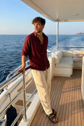 Old Money Classic Combo (Maroon & Beige)
