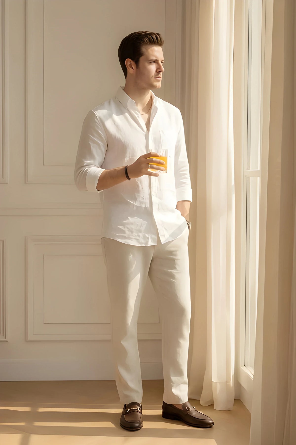 Old Money Classic Combo (White & Beige)